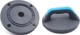 Упори для віджимань LiveUp PUSH UP PRO сіро-блакитні LS9411 - зображення 2