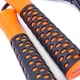 Скакалка скоростная LiveUp JUMP ROPE черно-оранжевая LS3143 - изображение 5