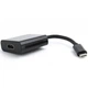 Адаптер Cablexpert (A-CM-HDMIF-01) USB3.1 Type C - HDMI, 0.15 м, черный - изображение 2