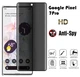 Загартоване захисне скло Анти шпигун AeronGlass 5D з олеофобним покриттям 9H для Google Pixel 7 Pro - изображение 1