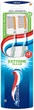 Набір зубних щіток, середньої жорсткості "Extreme Clean", зелена + зелена - Aquafresh Medium 2шт (986438-56882) - зображення 1