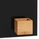 Pojemnik na akcesoria do tablic Naga bambusowy z magnesem 6.5 x 6 x 6.5 cm (5708573239494) - obraz 2