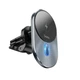 Автотримач Hoco CA91 Magic magnetic wireless fast charging, 15W, сірий - зображення 2