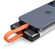 Кабель Mission USB Type-C 40 Gbit, 250 W, 8K с брелоком Оранжевый (MS-Cable-42OG) - изображение 3