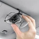 Автодержатель в авто для очков на козырек platinum vehicle eyewear clipe Baseus (ACYJN-B01) - изображение 6
