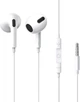Наушники Baseus Encok 3.5mm lateral in-ear Wired Earphone H17 White (NGCR020002) - изображение 1