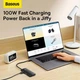 USB хаб на 5 выходов на Type-C с HDMI выходом Baseus Lite Series 5-in-1 (HDMI, 3xUSB 3.0, PD). Black - изображение 9