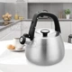 Чайник Maestro MR-1318 со свистком 2.5 л из нержавеющей стали металл чайник для газовой плиты - изображение 2