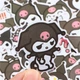 Наліпки Kuromi 50 шт Sanrio аніме для ноутбука гітари телефона валізи блокнота водонепроникні Kawaii Кавайні іграшки - зображення 1