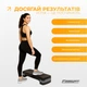 Степ платформа для аэробики и фитнеса EasyFit Step-A 2 уровня EF-0540-GY Серый (56002412) - изображение 7
