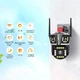 Уличная Черная WiFi IP камера HW-SM1-20S 12Мп 3 независимых объектива - изображение 3
