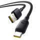 Кабель Baseus Silky Series Fast Charging Type-C 100W 1m чорний CATYS-01 - изображение 2