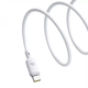 Кабель Baseus Silky Series Fast Charging Type-C 100W 1m білий P10377703213-00 - зображення 2