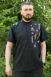 Чоловіча вишиванка V&V Етніка XXXXXL Чорний (470141193-002) - изображение 1