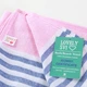 Полотенце пештемаль Lovely Svi хлопковое, пляжное, хамам, spa - XХL 100x180 см Pink/Blue Stripes - изображение 2