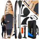Nadmuchiwana deska SUP Neo Sport 320 x 84 x 15 cm z wiosłem, pompką i torbą do przechowywania 170202 (5903890626914) - obraz 9
