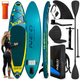 Надувна SUP дошка Neo Sport 320 x 84 x 15 см з веслом, насосом і сумкою для зберігання 170203 (5903890626921) - зображення 9