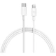 Кабель ZMi Cable Type-C to Lightning 2A 0,3m AL871 White - изображение 1