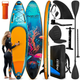 Надувна SUP дошка Neo Sport 320 x 84 x 15 см з веслом, насосом і сумкою для зберігання 170204 (5903890626938) - зображення 8