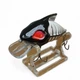 Воблер WaterLand Skeleton Crank, 15 гр., #09 Black/White - изображение 1
