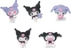 Коллекционная фигурка Tomy Sanrio Kuromi Twinchees (810059731493) - изображение 4