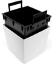 Горщик для квітів Prosperplast Urbi Square Low 29,5х29,5х29 см білий пластиковий (DURS300L-S449) - зображення 8