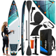 Nadmuchiwana deska SUP Neo Sport Reefbreak 350 x 81 x 15 cm z wiosłem, pompką i torbą do przechowywania 170302 (5903890626969) - obraz 9