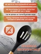 Набор кухонных принадлежностей 19 предметов с двойной подставкой разделочной доской набором ножей Черный - изображение 6