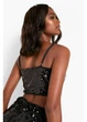 Топ-блузка boohoo 40 Чорний FZZ36582 - зображення 3