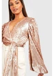 Боди boohoo 34 Золотой GZZ23282_зол_05 - изображение 4
