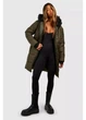Куртка парка boohoo 38 Хаки GZZ69891_01 - изображение 1