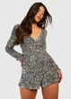 Комбинезон boohoo 36 Серый GZZ18879_09 - изображение 2
