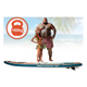 Nadmuchiwana deska SUP Neo Sport Reefbreak 350 x 81 x 15 cm z wiosłem, pompką i torbą do przechowywania 170304 (5903890626983) - obraz 6