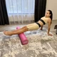 Масажний ролик Cornix EVA+ 90 x 15 см (валик, роллер) XR-0313 Pink - изображение 6