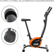 Rower treningowy One Fitness RW3011 mechaniczny Czarno-pomarańczowy (5907695575606) - obraz 16