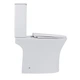 Унитаз-компакт Qtap Presto безободковый с сиденьем Soft-close QT24221217AW - изображение 3