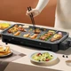 Электрический настольный электрогриль – барбекю с решеткой BBQ Rainberg RB-2292 3000 Вт - изображение 4