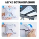 Кронштейн для Starlink Mini Кріплення на присосках Універсальний монтаж - зображення 3