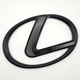 Емблема логотип Lexus (ABS, чорний, глянець) 160*110 мм - зображення 2