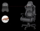 Poduszka pod głowę do fotela Anda Seat Kaiser 2 Black (AC-AD12XL-07-B-PV-NPXL) - obraz 2