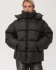 Женская зимняя куртка Tur Wear Хлоя утепленная синтепухом черная размер L-XL - изображение 1