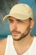 Мужская бейсболка Braxton "Fashion cap" бежевый (1613) - изображение 1