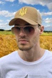 Чоловіча бейсболка із сіткою Braxton «Тризуб» чорний + білий (1394-1) - зображення 2