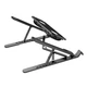 Подставка для ноутбука HOCO Brilliant heat dissipation folding notebook stand DH17 black - изображение 4