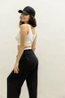 Штаны со стрейч льна L-XL. Черный - изображение 5