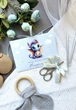 Іменний конверт для зберігання першого локона Дракоша блакитний HeyBaby - изображение 2