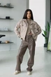 Брюки с эко-кожи L-XL. Коричневый - изображение 4