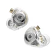 KZ EDX PRO (No Micro, Crystal) – In-Ear Monitor навушники для Hi-Fi звуку високої роздільної здатності - зображення 1