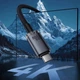 Кабель USB 3.2 Type-C - Type-C Baseus Crystal Shine Full-Featured (20Gbps, 100W, 4K@60HZ, 1.5m) Black - зображення 8