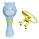 Генератор мыльных пузырей Bubble Toy баббл той пузырчатая машина с летающим пропеллером Голубой - изображение 1